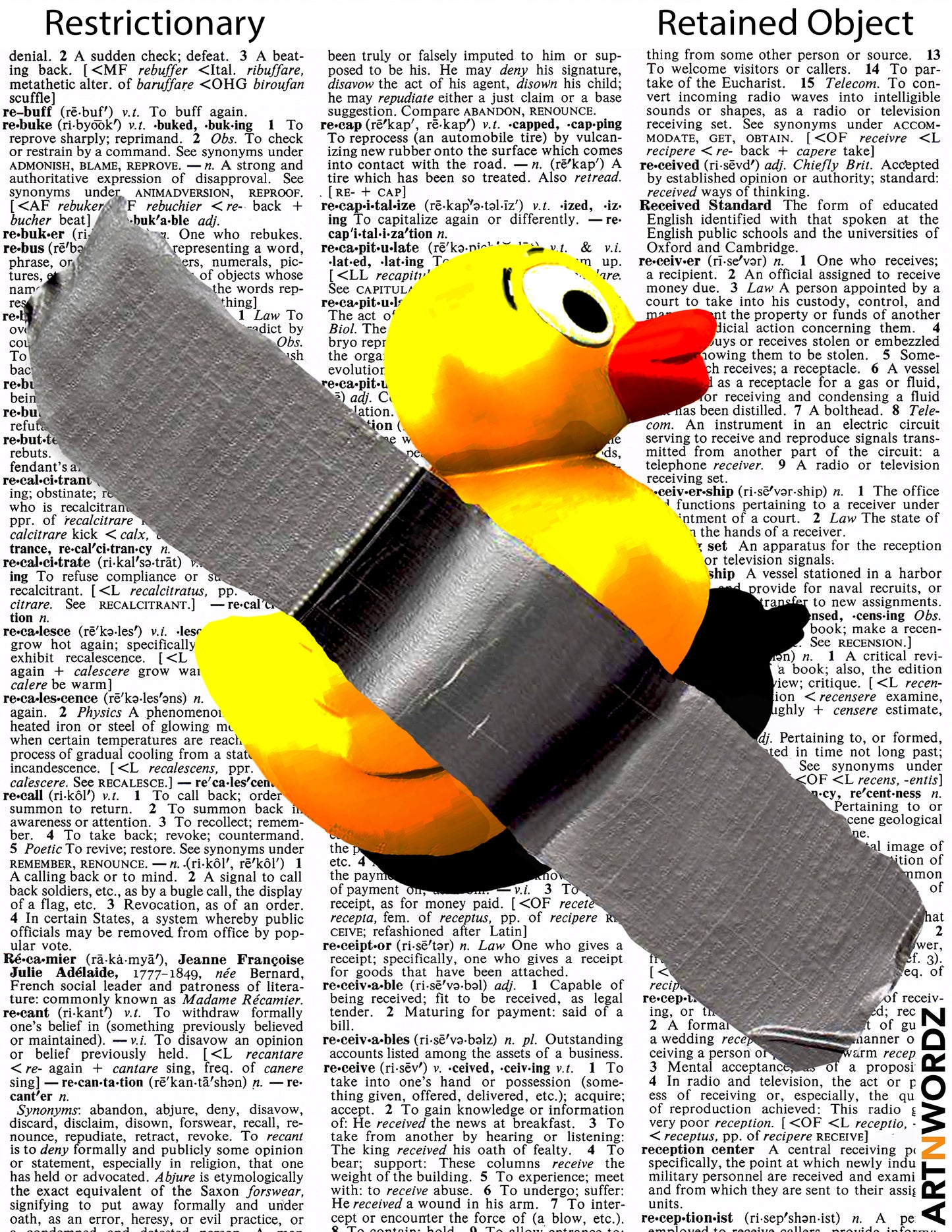 DUCK TAPE STICKER