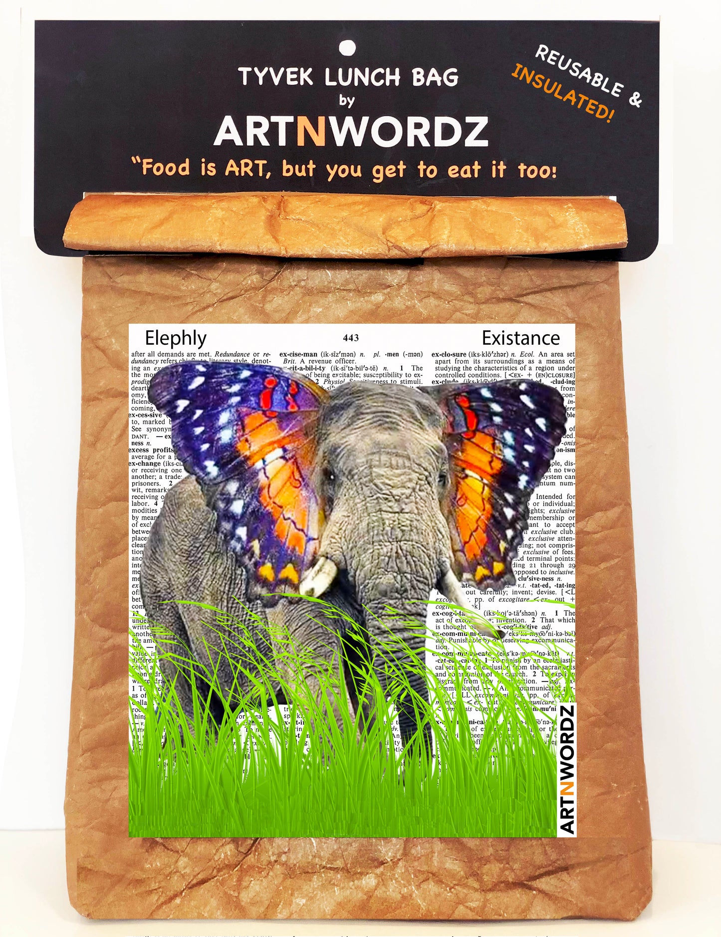ELEPHFLY LUNCH BAG