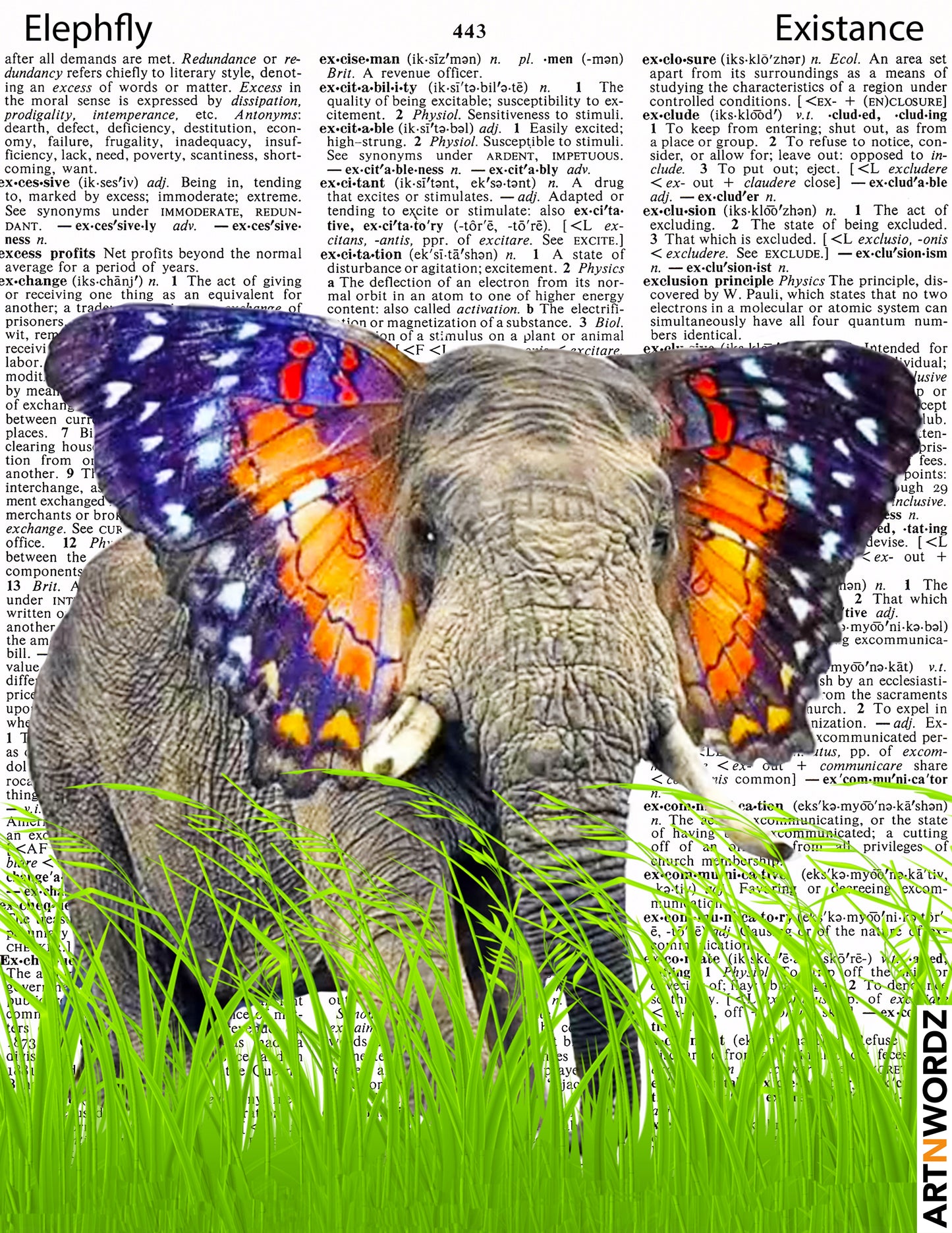 ELEPHFLY STICKER