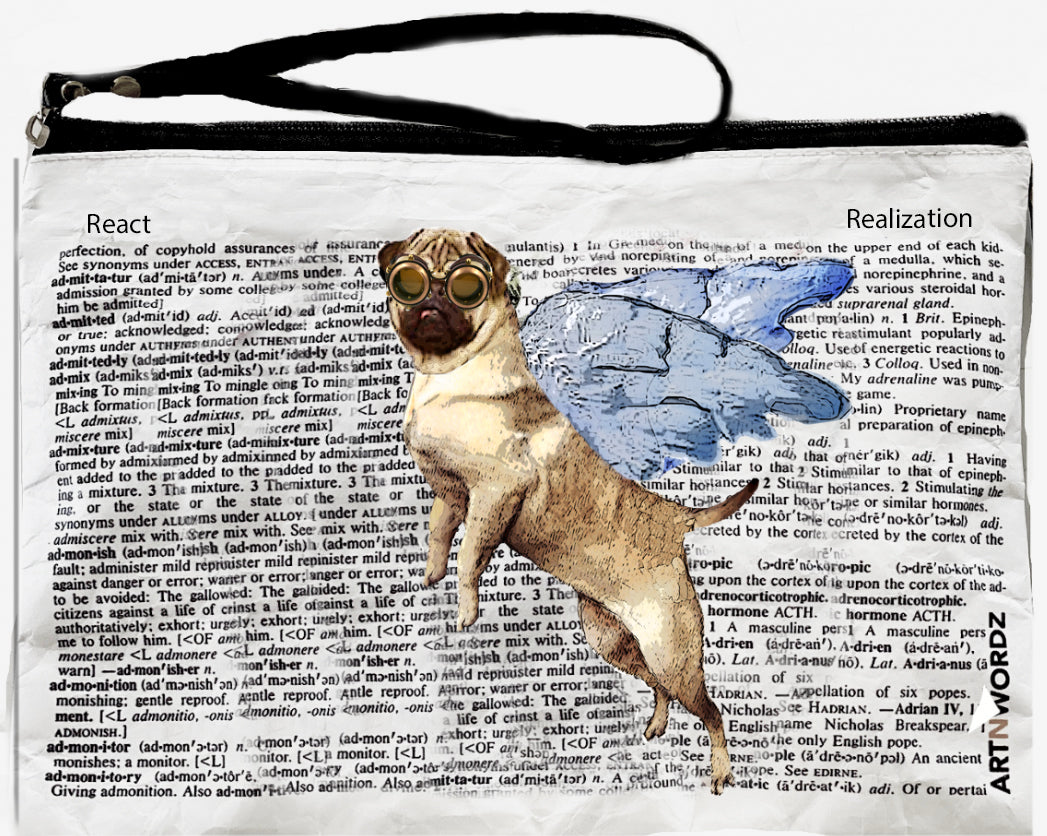 FLYING PUG POUCH