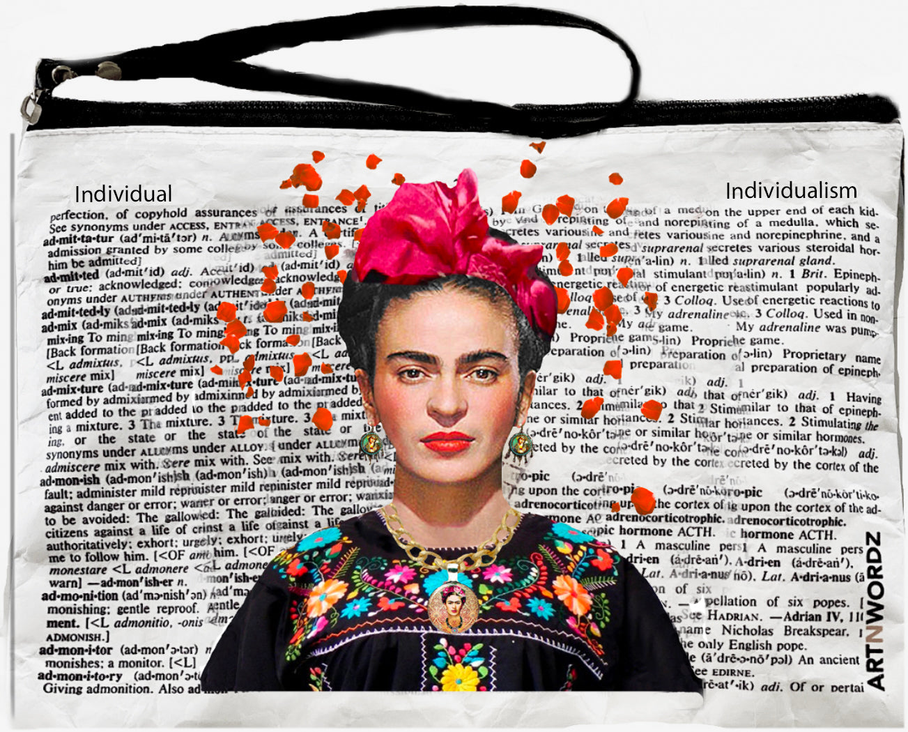 FRIDA ROSE POUCH