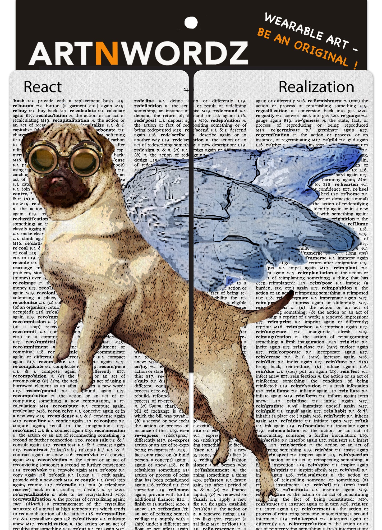 FLYING PUG SOCKS