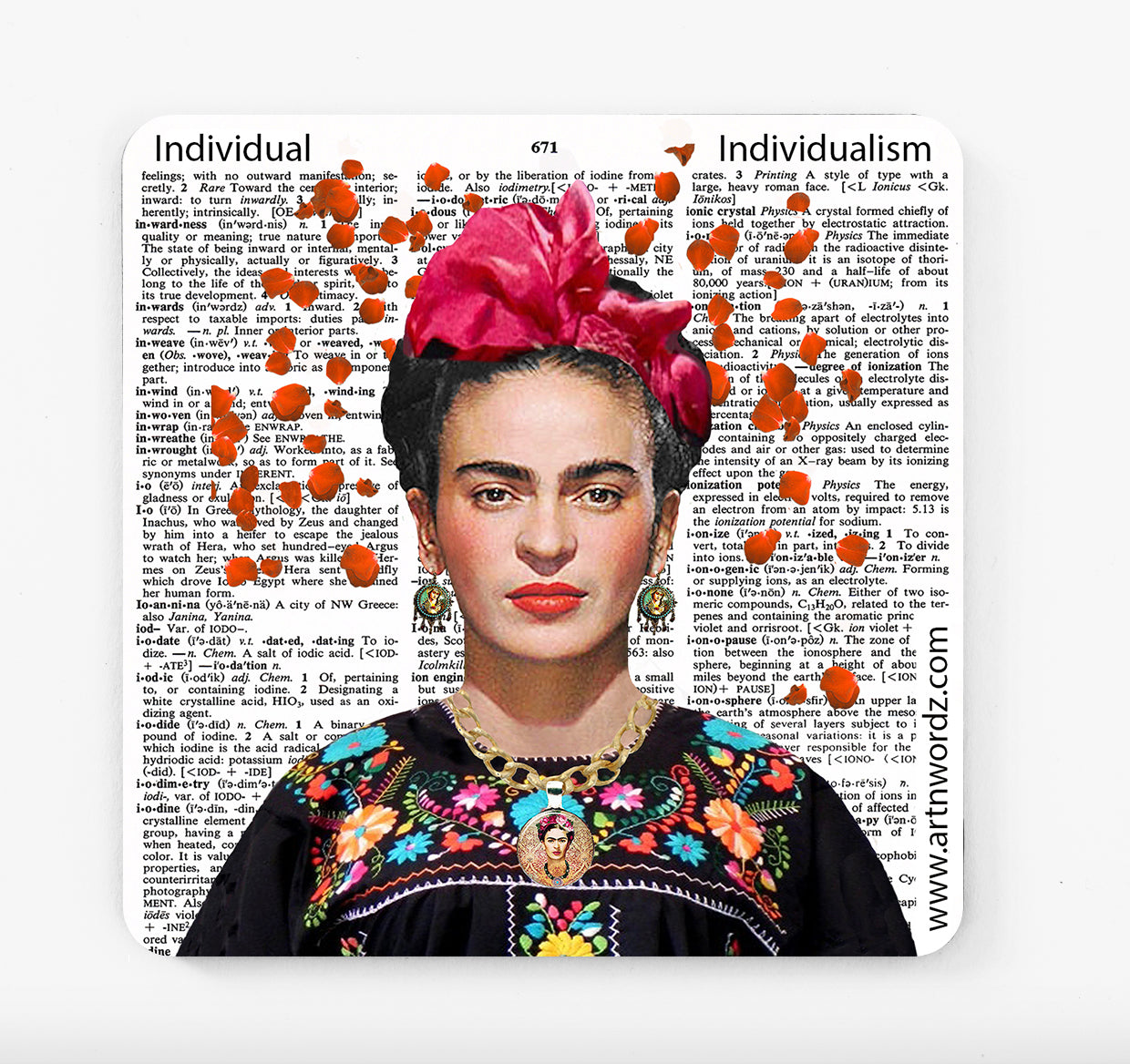 FRIDA ROSE COASTERS