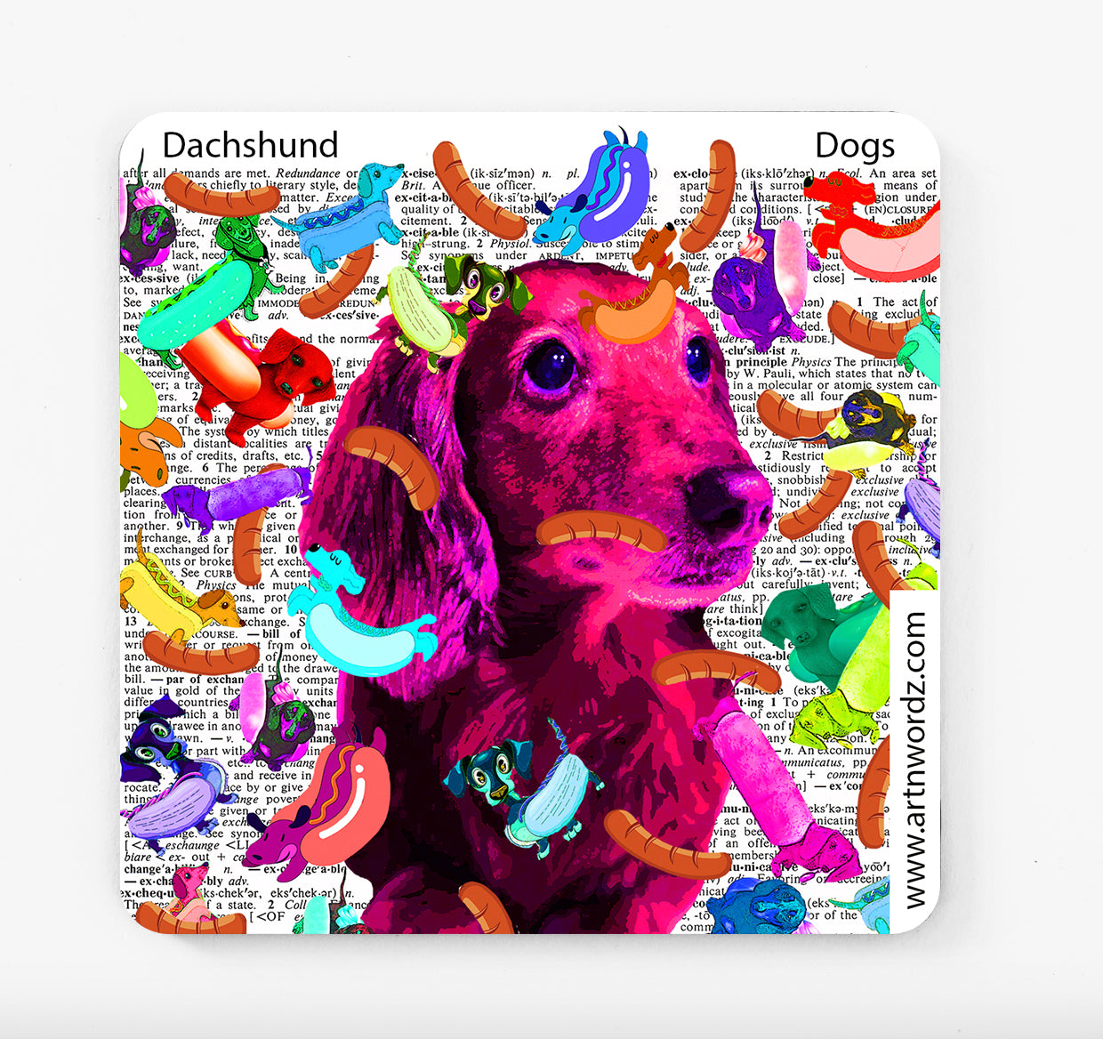 HOT DOGS COASTERS