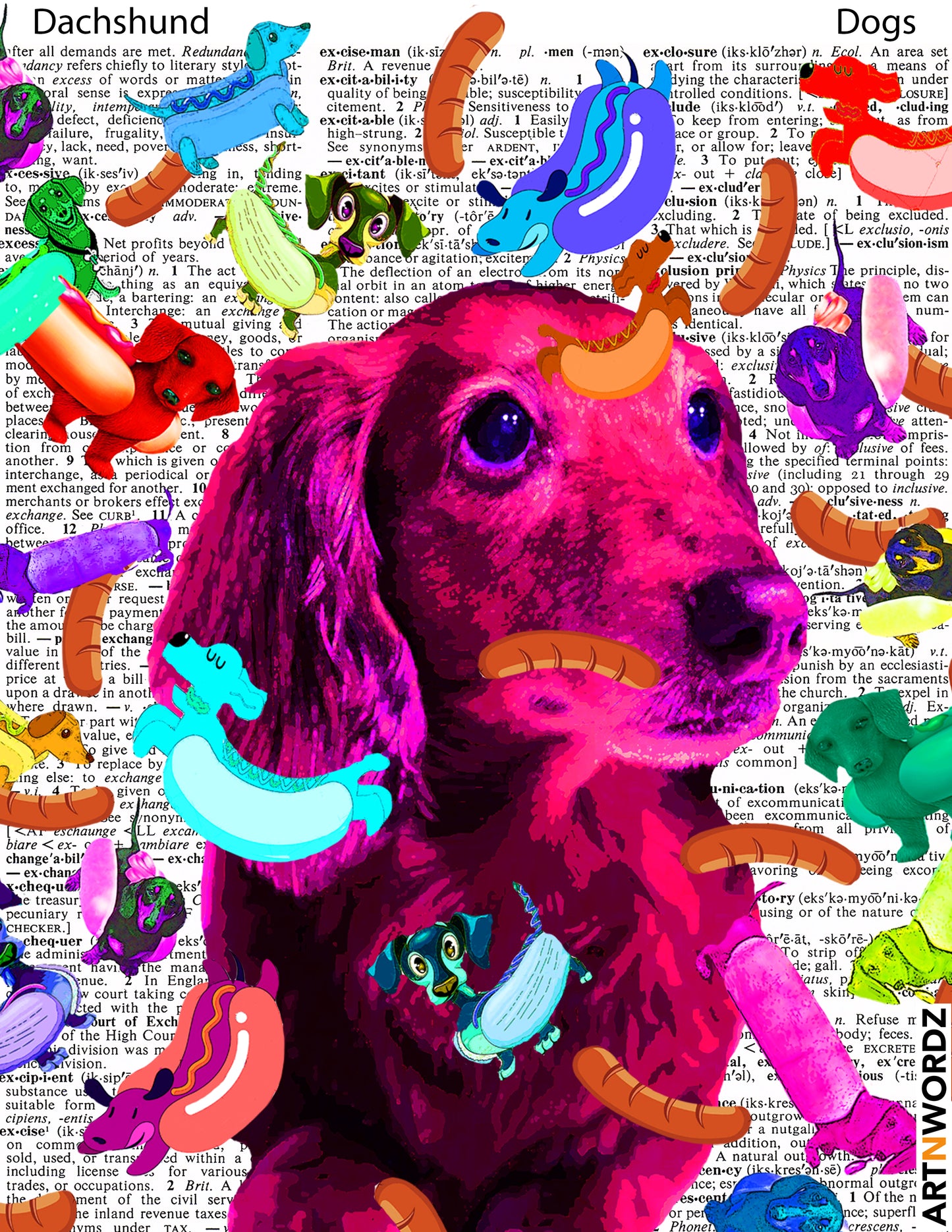 HOT DOGS STICKER