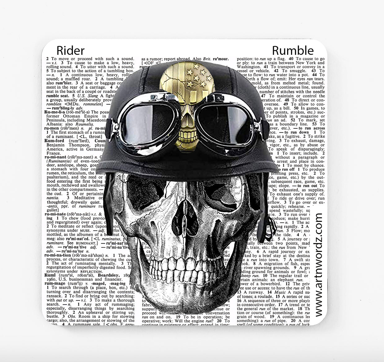 LET'S RIDE MALE COASTERS