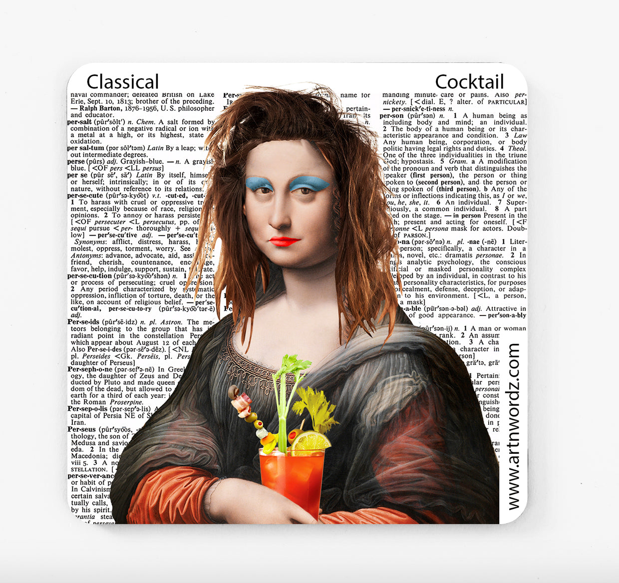 MORNING LISA COASTERS