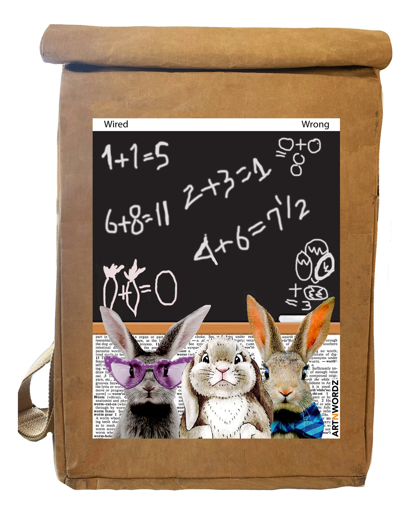 MULTIPLYING LIKE RABBITS BAGPACK
