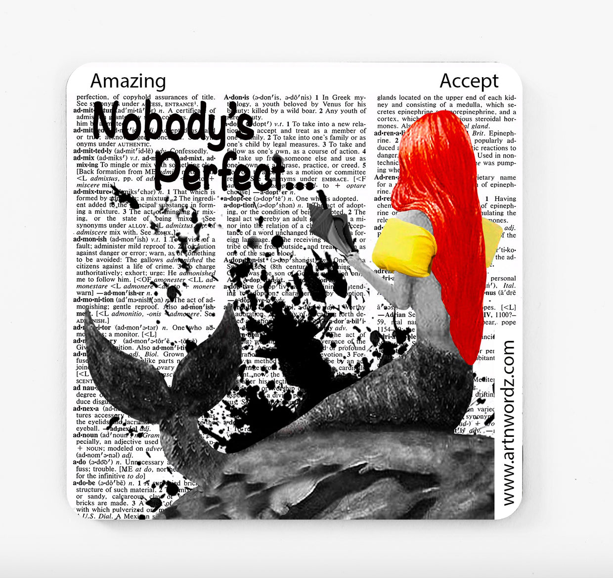 NOBODY IS PERFECT COASTERS