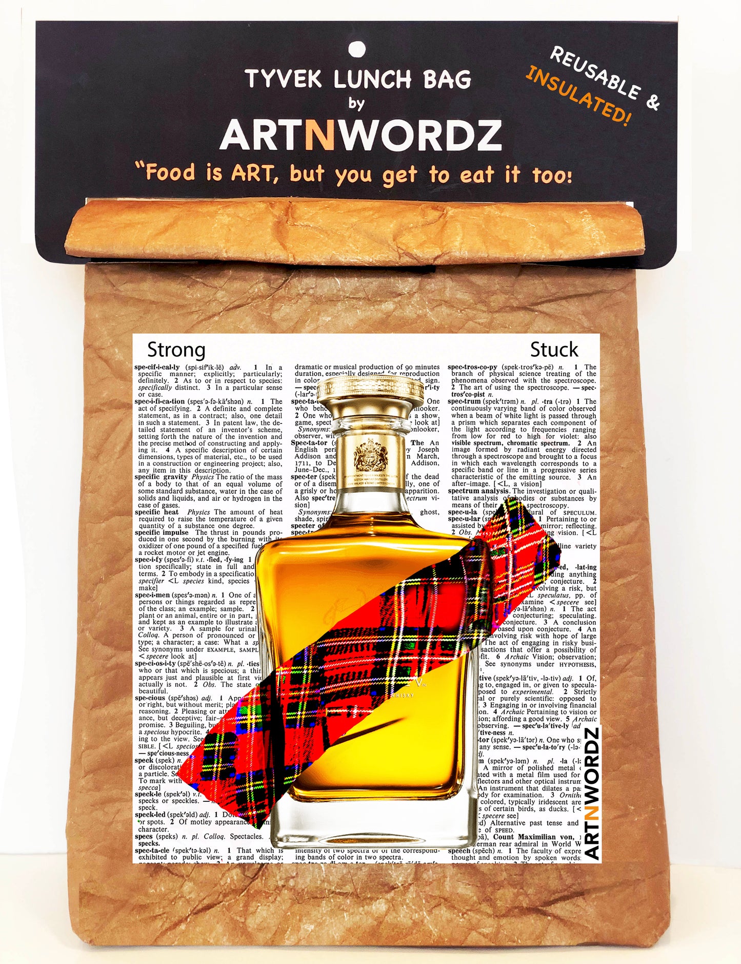 SCOTCH TAPE LUNCH BAG