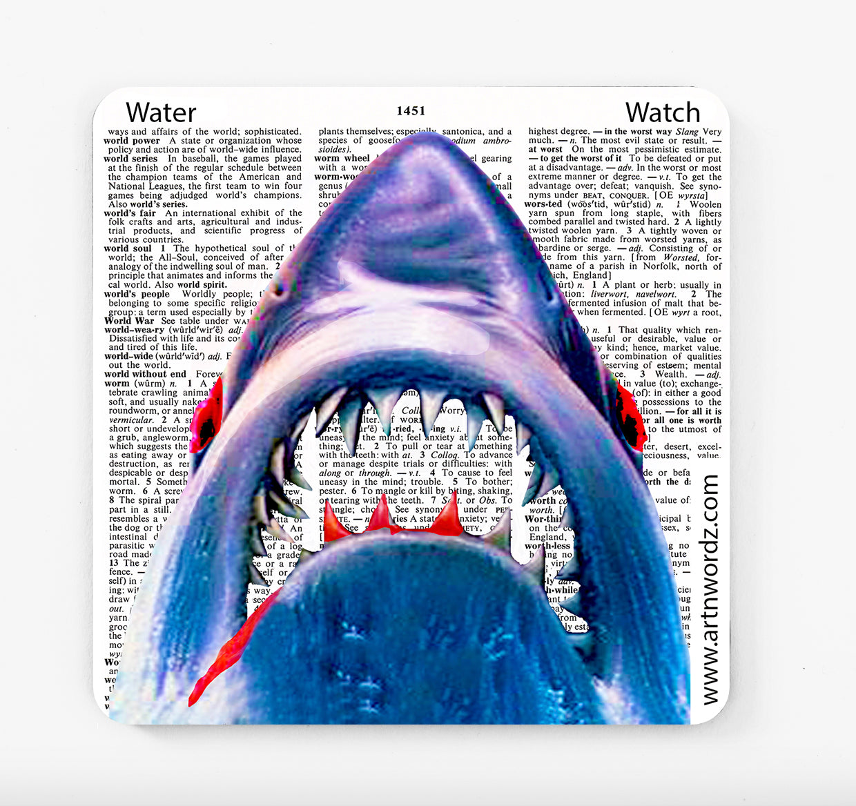 SHARK ATTACK COASTERS