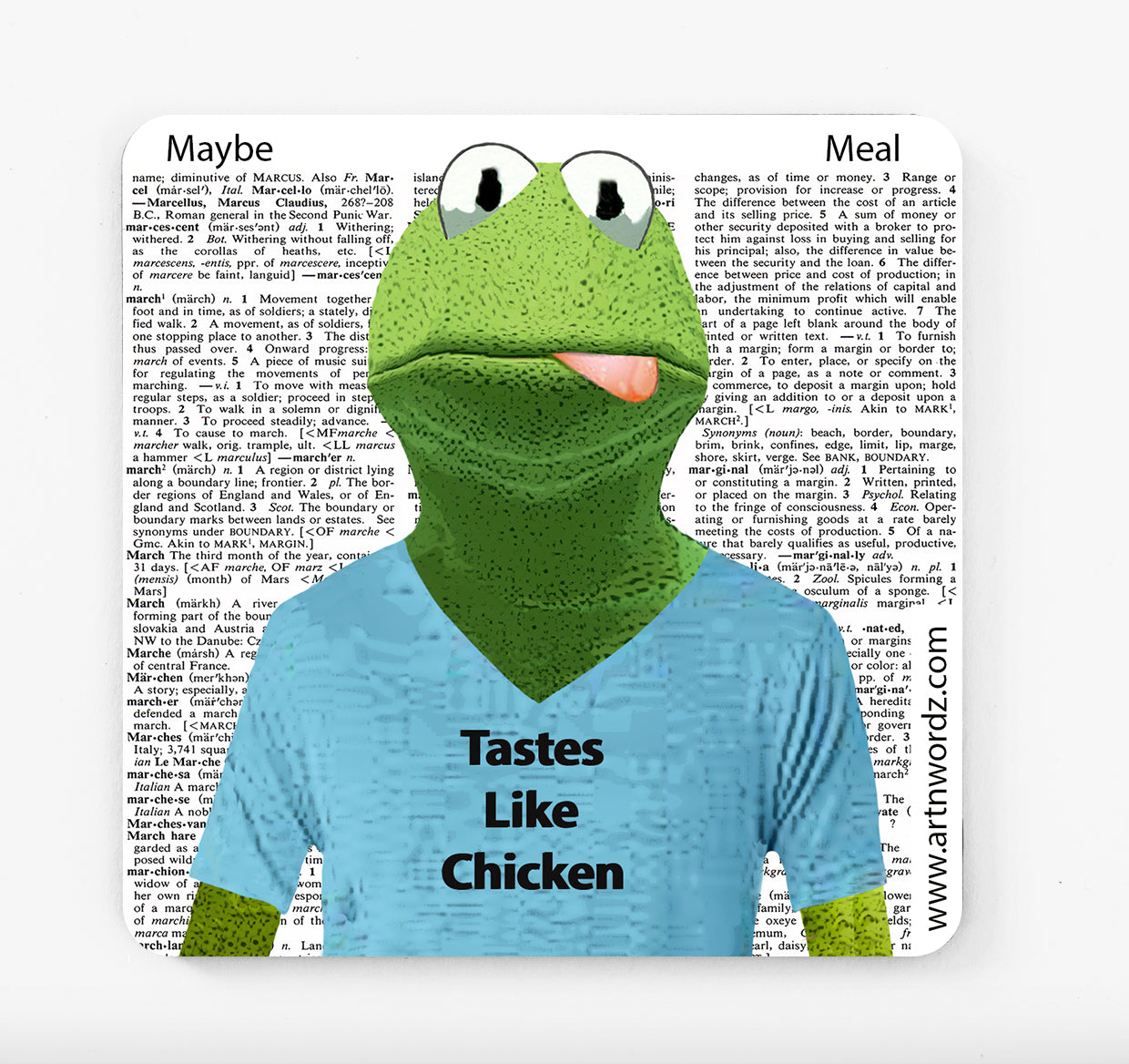 TASTES LIKE CHICKEN COASTERS