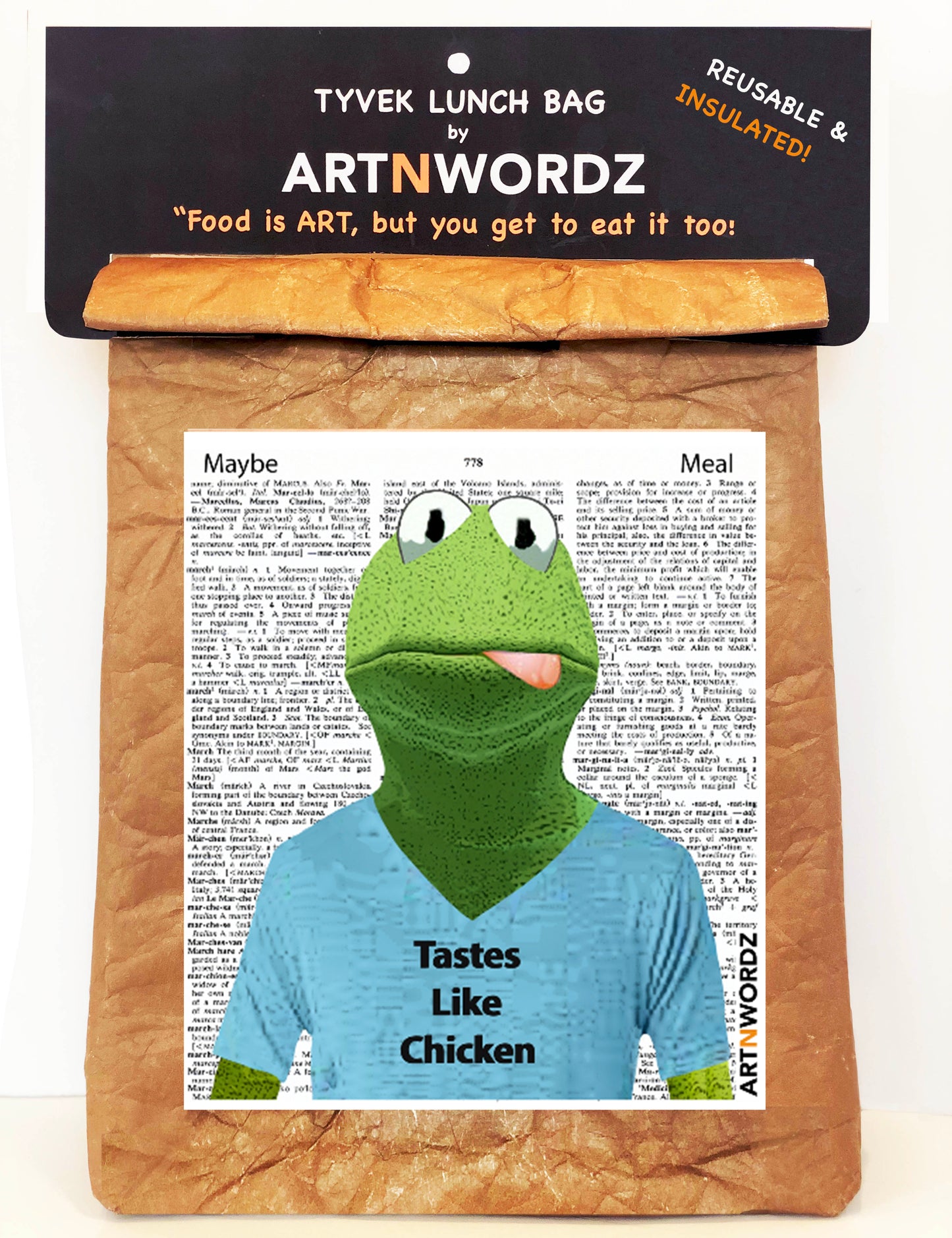 TASTES LIKE CHICKEN LUNCH BAG
