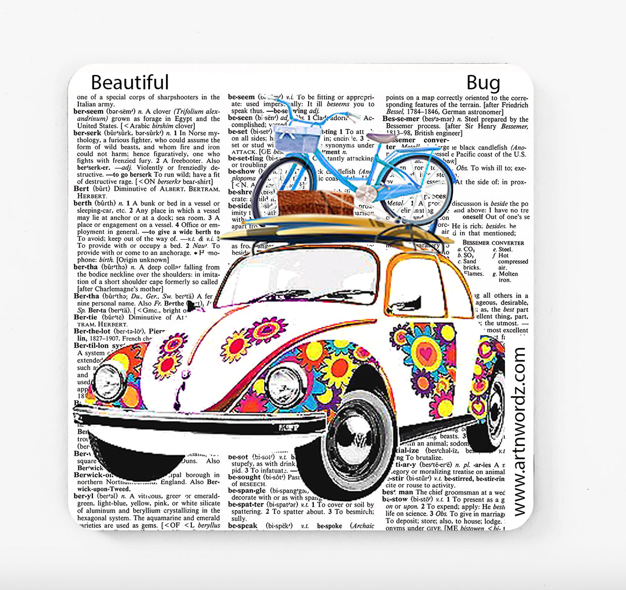 VW BUG COASTERS