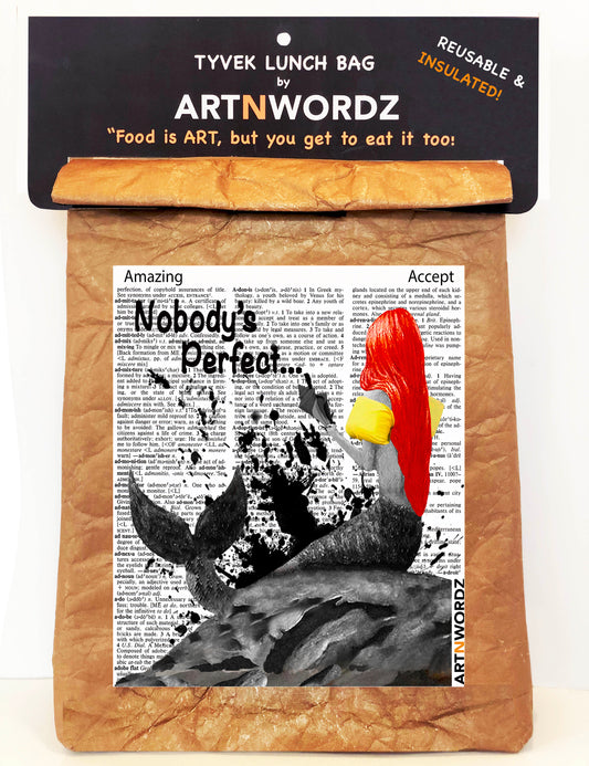 NOBODY'S PERFECT LUNCH BAG