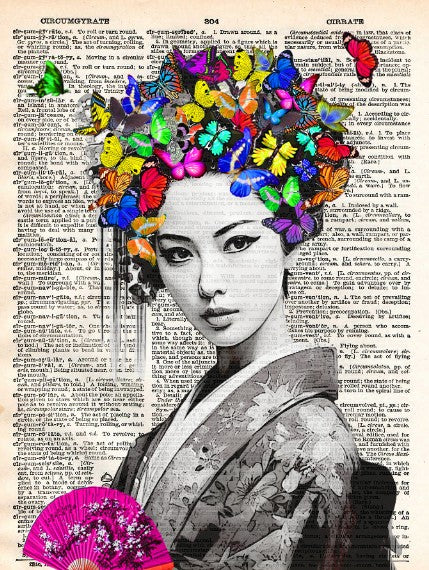 MADAM BUTTERFLY PRINT