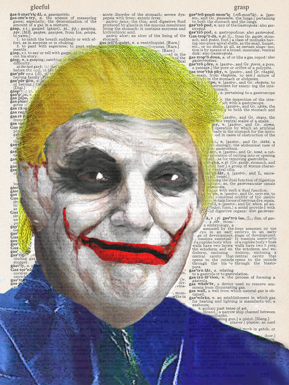 JOKER PRINT ARTNWORDZ Joker print artnwordz