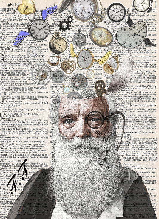 FATHER TIME PRINT