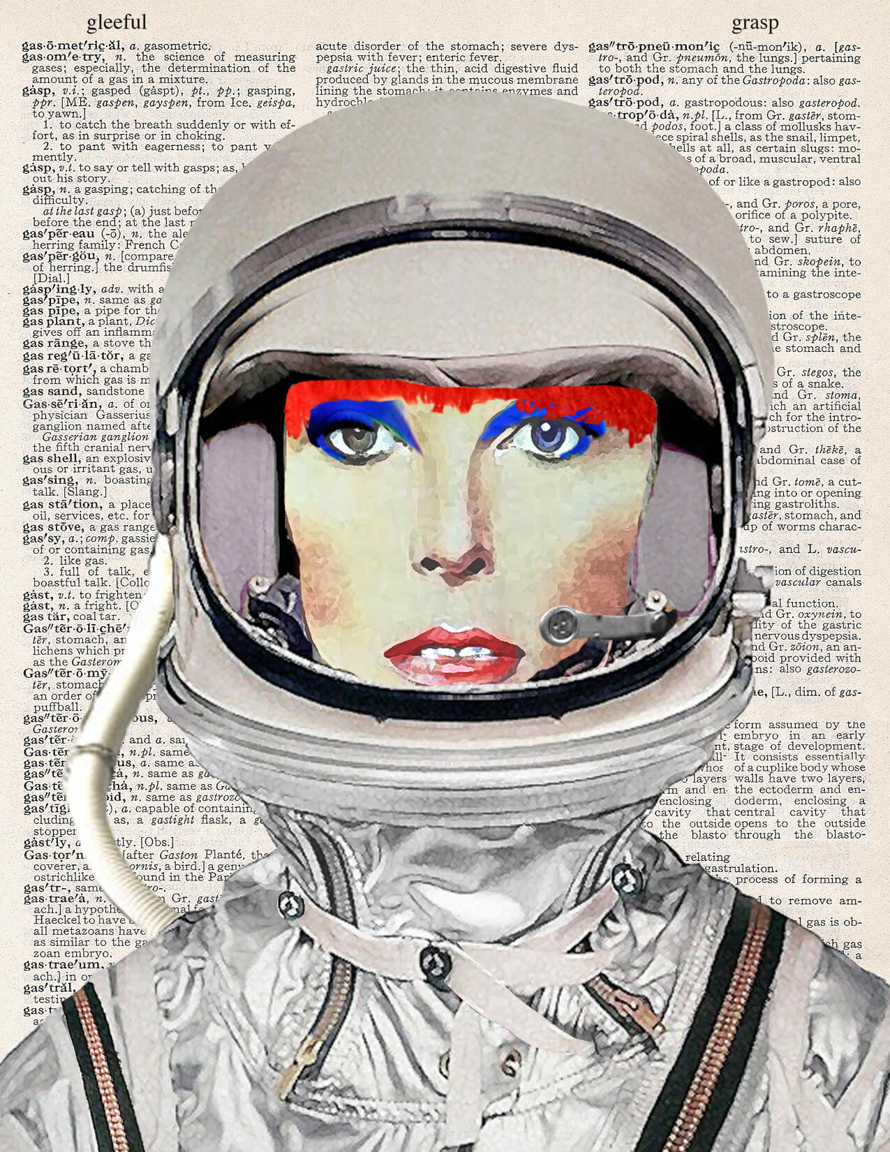SPACEMAN PRINT – ARTNWORDZ