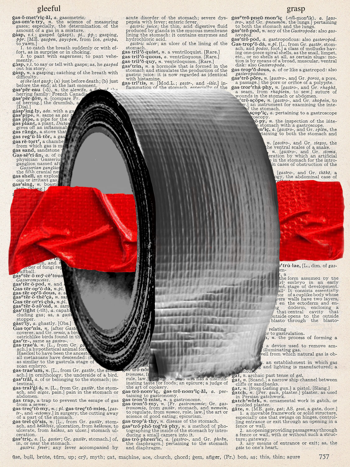 RED TAPE PRINT