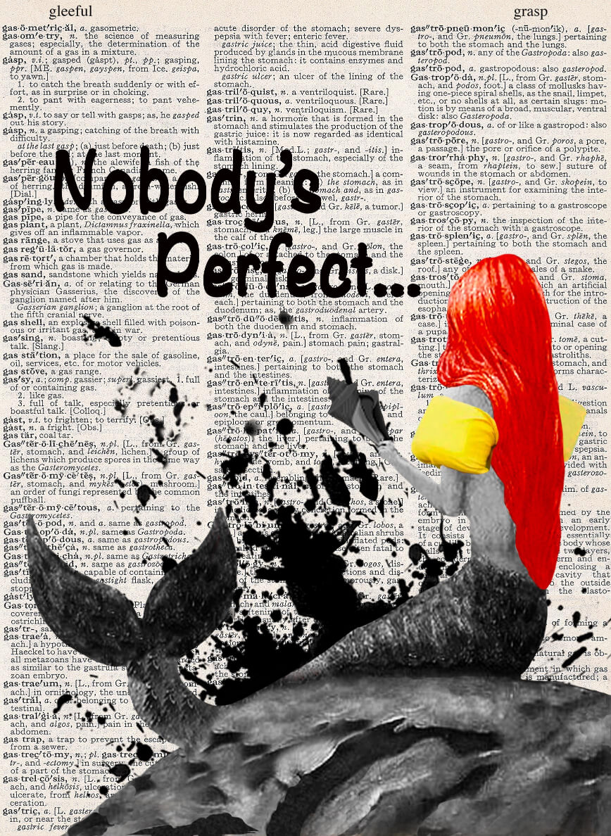 NOBODY'S PERFECT PRINT