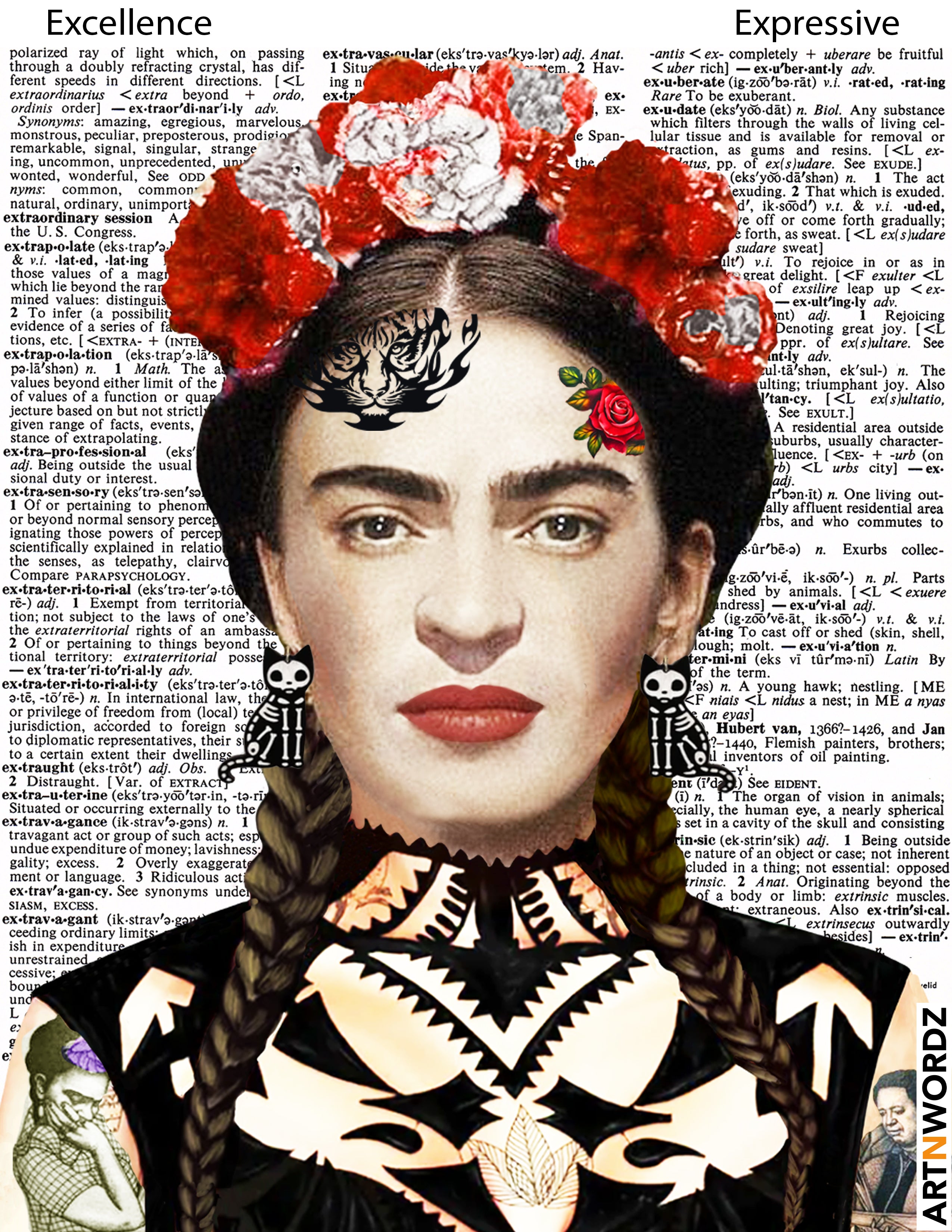 FTB FRIDA STICKER – ARTNWORDZ