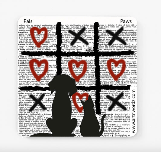 PAWSITIVELY LOVE COASTERS